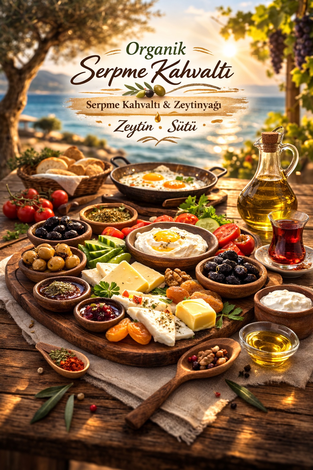 Organik Serpme Kahvaltı